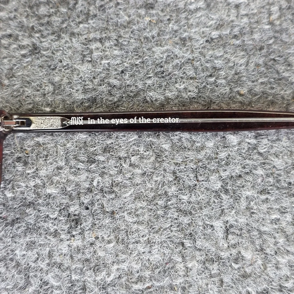 Muse Corvallis Brown/Clear‎ Rectangle 35-002010 Eyeglasses Frames 50-17-140